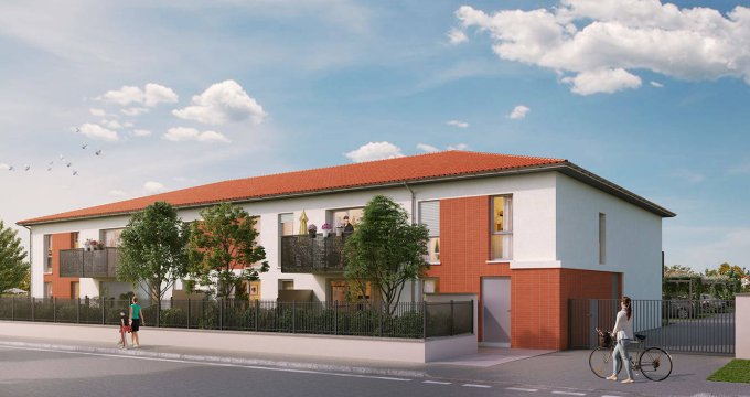 Achat / Vente immobilier neuf Aucamville quartier calme proche des commodités (31140) - Réf. 6877