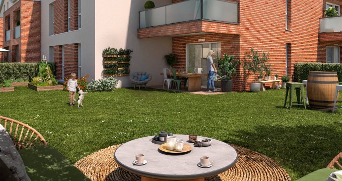 Achat / Vente immobilier neuf Castelginest secteur pavillonnaire et arboré (31780) - Réf. 7076
