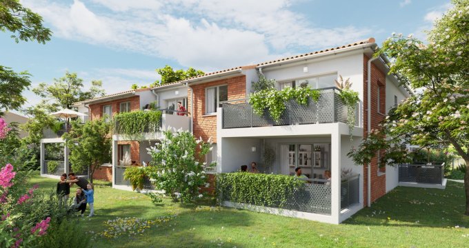 Achat / Vente immobilier neuf Pompertuzat coeur de ville (31450) - Réf. 7845
