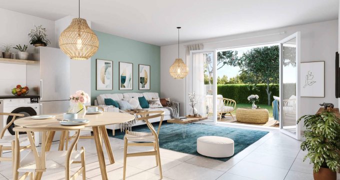 Achat / Vente immobilier neuf Saint Jean à 2km du Golf Saint Gabriel (31240) - Réf. 12425