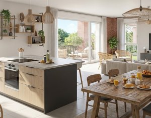 Achat / Vente immobilier neuf Aucamville à 10 min en voiture du métro et du centre commercial (31140) - Réf. 13854