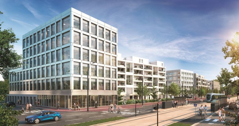 Achat / Vente immobilier neuf Beauzelle quartier Andromède au pied du tramway (31700) - Réf. 6962