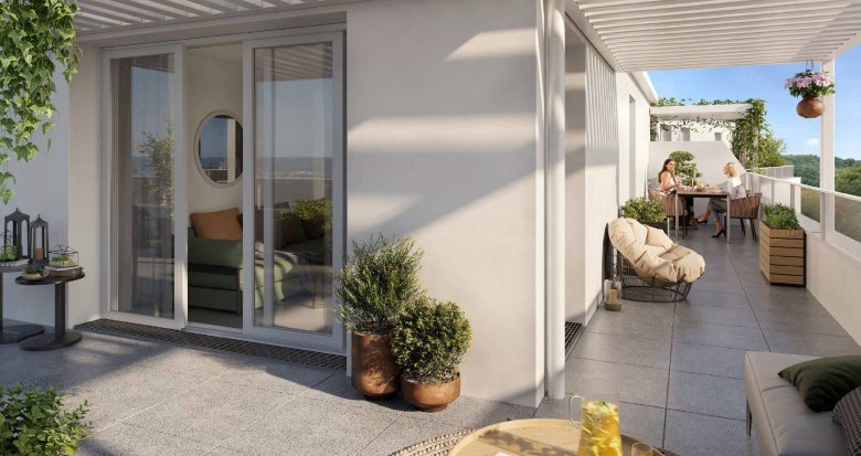 Achat / Vente immobilier neuf Blagnac à 200m du tramway T1 (31700) - Réf. 12313