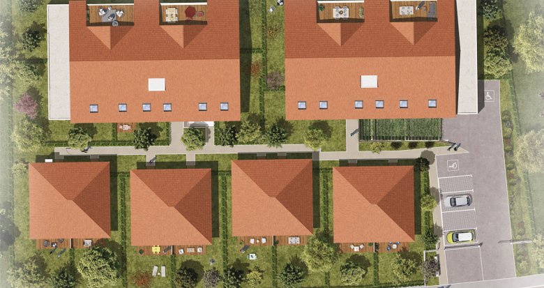 Achat / Vente immobilier neuf Blagnac proche centre et à deux pas du Parc Odyssud (31700) - Réf. 13430