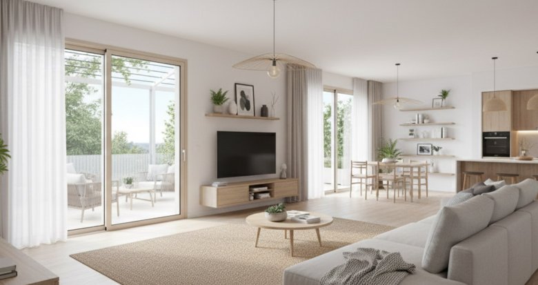 Achat / Vente immobilier neuf Blagnac quartier résidentiel proche des transports en commun (31700) - Réf. 13751