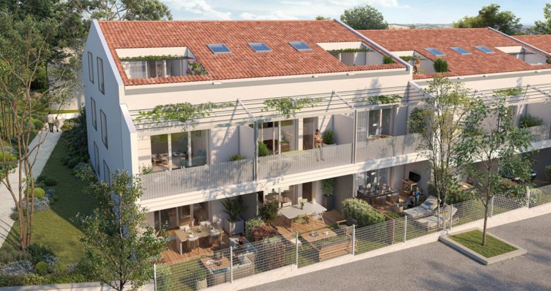 Achat / Vente immobilier neuf Blagnac quartier résidentiel proche des transports en commun (31700) - Réf. 13751