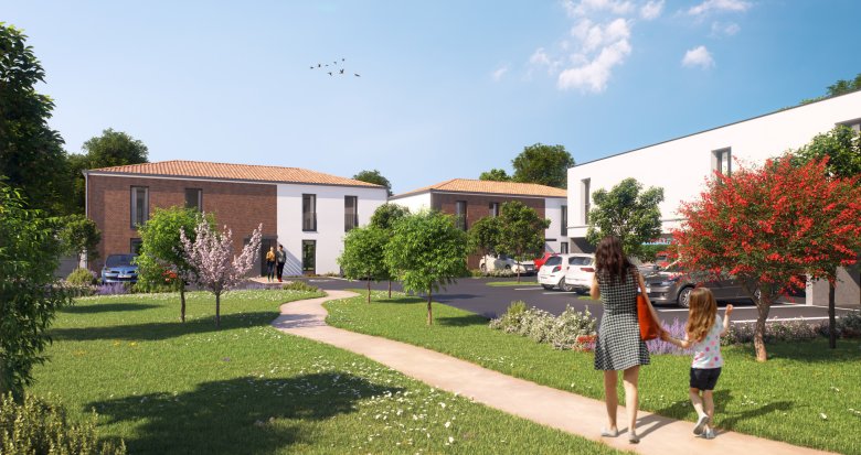 Achat / Vente immobilier neuf Castelginest proche centre-ville (31780) - Réf. 7392