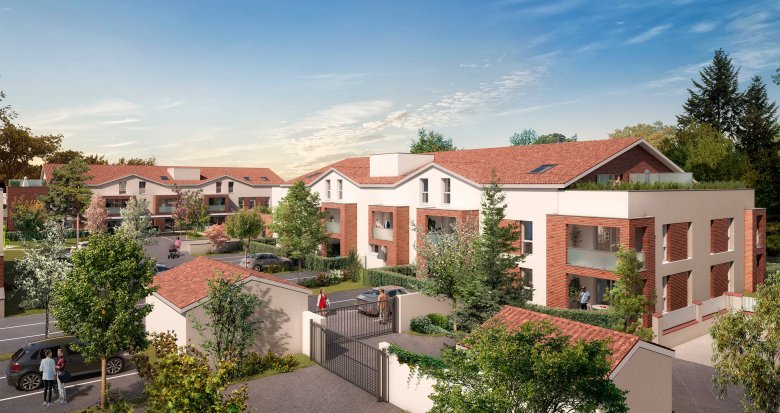 Achat / Vente immobilier neuf Castelginest secteur pavillonnaire et arboré (31780) - Réf. 7076