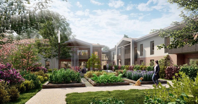 Achat / Vente immobilier neuf Colomiers au coeur du secteur Ramassiers (31770) - Réf. 7665