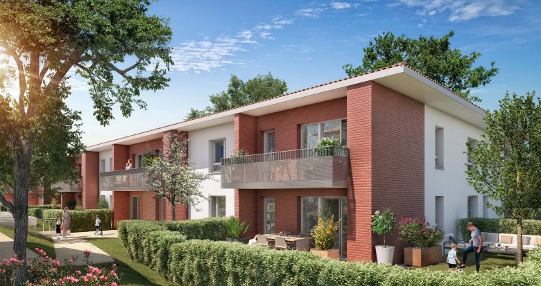 Achat / Vente immobilier neuf Cornebarrieu à 800m de la clinique des Cèdres (31700) - Réf. 6846