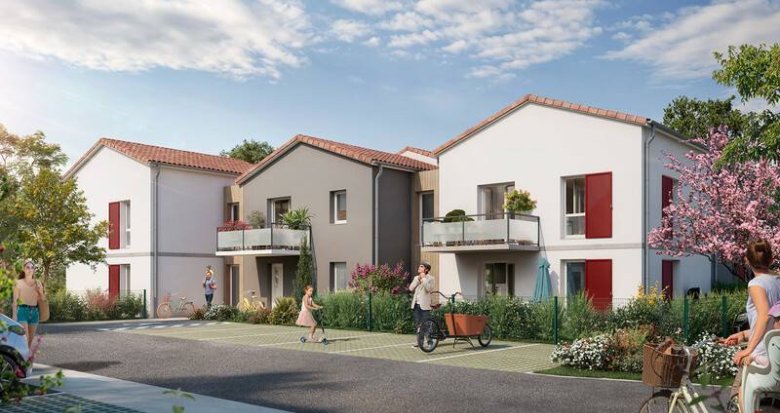 Achat / Vente immobilier neuf Frouzins, sur les bord du canal Saint-Martory (31270) - Réf. 8151