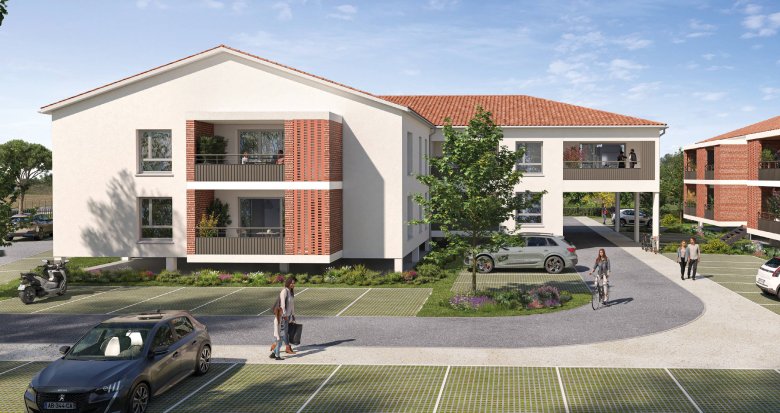 Achat / Vente immobilier neuf Gagnac-sur-Garonne proche des berges du fleuve (31150) - Réf. 11338
