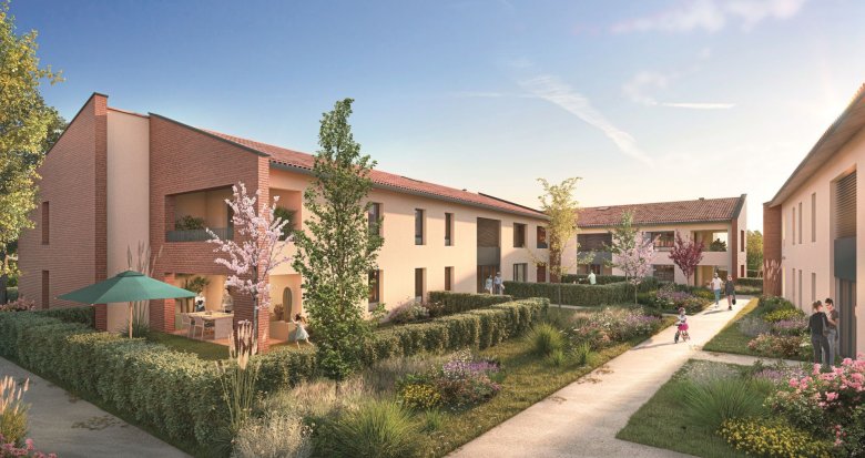 Achat / Vente immobilier neuf Launaguet à 20 min de la place du Capitole (31140) - Réf. 11246
