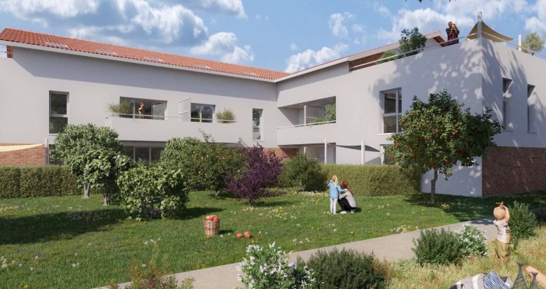 Achat / Vente immobilier neuf Launaguet aux portes de Toulouse (31140) - Réf. 7807