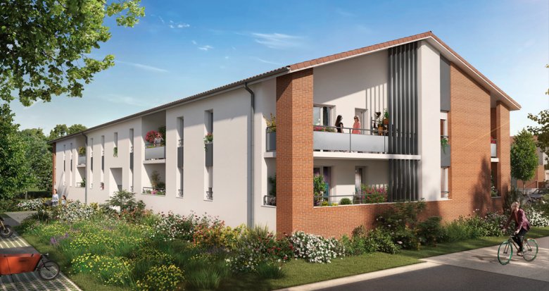 Achat / Vente immobilier neuf Pinsaguel quartier résidentiel à moins d'un km des commerces (31120) - Réf. 7393