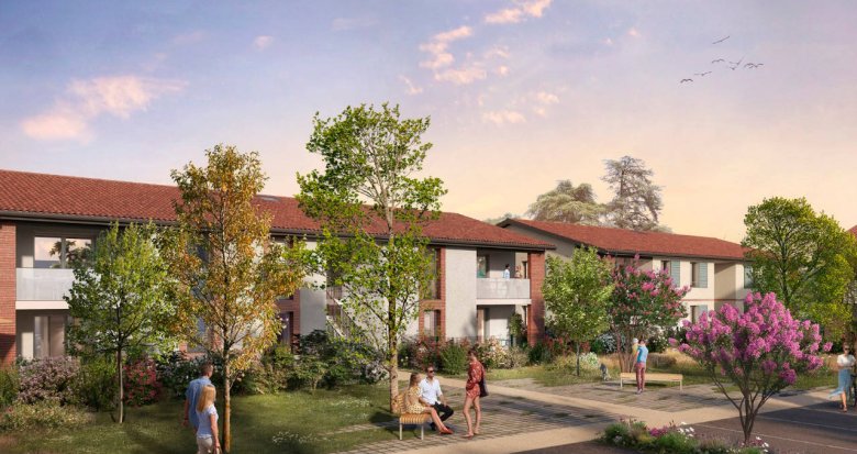 Achat / Vente immobilier neuf Pompertuzat proche du centre commercial (31450) - Réf. 8314