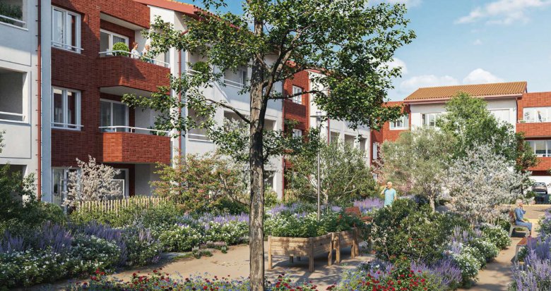 Achat / Vente immobilier neuf Saint-Jean résidence LMNP proche des commodités (31240) - Réf. 13596