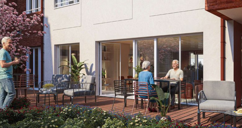 Achat / Vente immobilier neuf Saint-Jean résidence LMNP proche des commodités (31240) - Réf. 13596