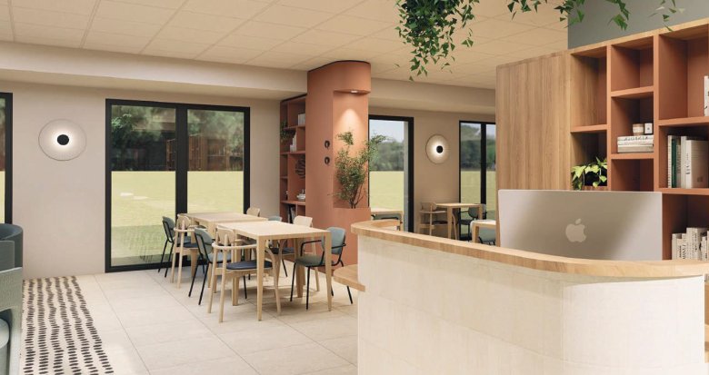 Achat / Vente immobilier neuf Saint-Jean résidence LMNP proche des commodités (31240) - Réf. 13596