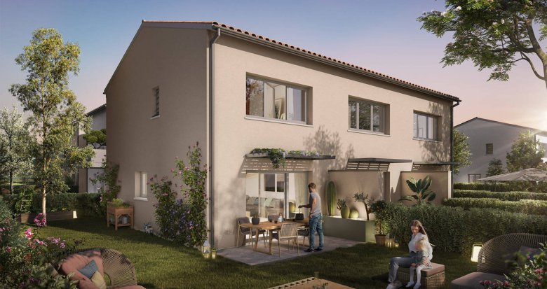 Achat / Vente immobilier neuf Saint-Jory quartier calme à 500m des commerces (31790) - Réf. 8611