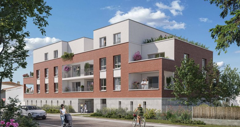 Achat / Vente immobilier neuf Toulouse à 10 min à pied du bus L2 direction le centre-ville (31000) - Réf. 8871