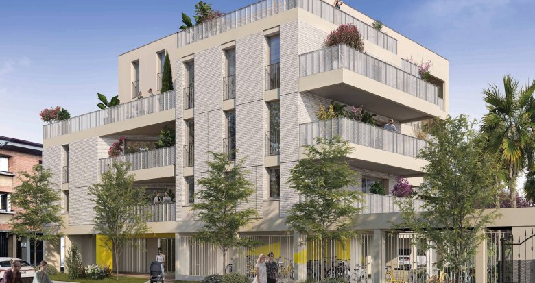 Achat / Vente immobilier neuf Toulouse à 20 minutes de la place du Capitole en métro A (31000) - Réf. 9361