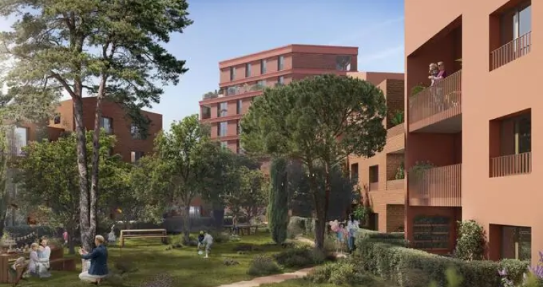 Achat / Vente immobilier neuf Toulouse à 3 min du centre commercial de Saint-Orens (31000) - Réf. 9340