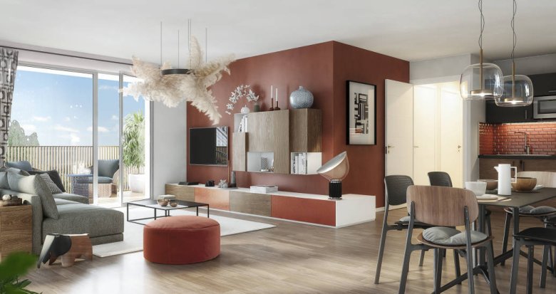 Achat / Vente immobilier neuf Toulouse à 300 m du métro Barrière de Paris (31000) - Réf. 11224