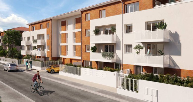 Achat / Vente immobilier neuf Toulouse à 300m du métro La Vache (31000) - Réf. 6874