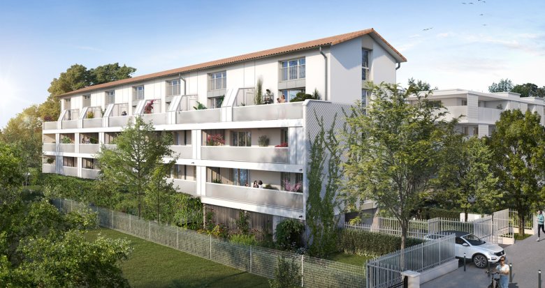 Achat / Vente immobilier neuf Toulouse à 400m du Parc de la Maourine (31000) - Réf. 8309