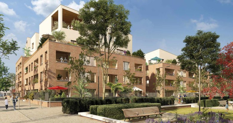 Achat / Vente immobilier neuf Toulouse au cœur du quartier Guillaumet (31000) - Réf. 5963