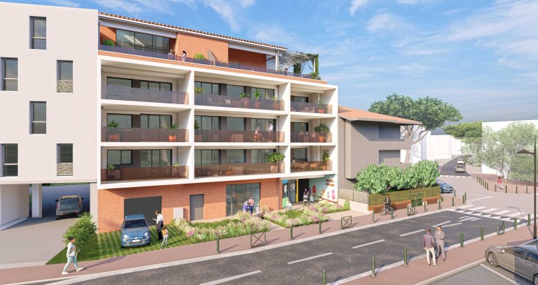 Achat / Vente immobilier neuf Toulouse au pied du métro A (31000) - Réf. 7262