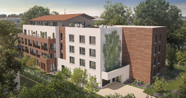 Achat / Vente immobilier neuf Toulouse cœur Cote Pavée et proche future ligne C (31000) - Réf. 9335