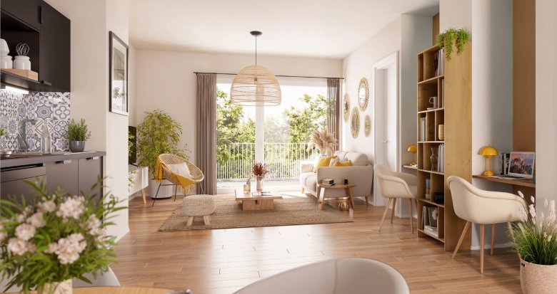 Achat / Vente immobilier neuf Toulouse coliving écoquartier Saint-Martin-du-Touch (31000) - Réf. 12380