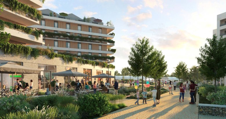 Achat / Vente immobilier neuf Toulouse coliving écoquartier Saint-Martin-du-Touch (31000) - Réf. 12380