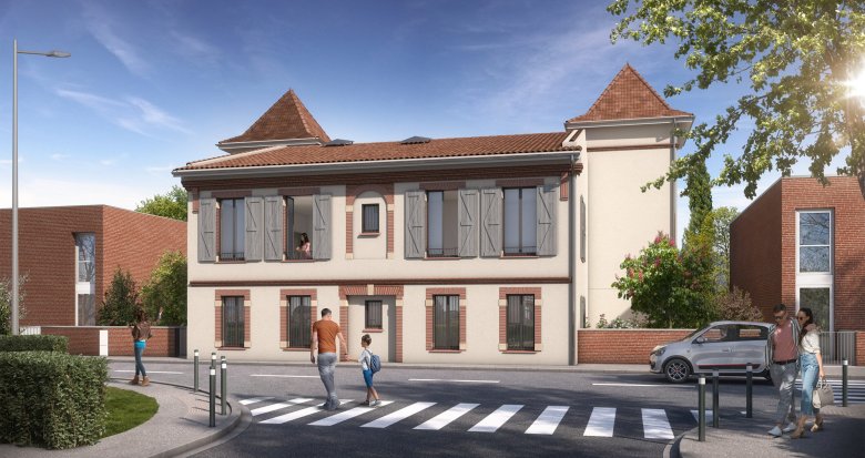 Achat / Vente immobilier neuf Toulouse Déficit Foncier à 5 min du tram Arènes Romaines (31000) - Réf. 9330