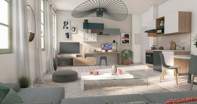 Achat / Vente immobilier neuf Toulouse Déficit Foncier au cœur quartier Marengo (31000) - Réf. 10989