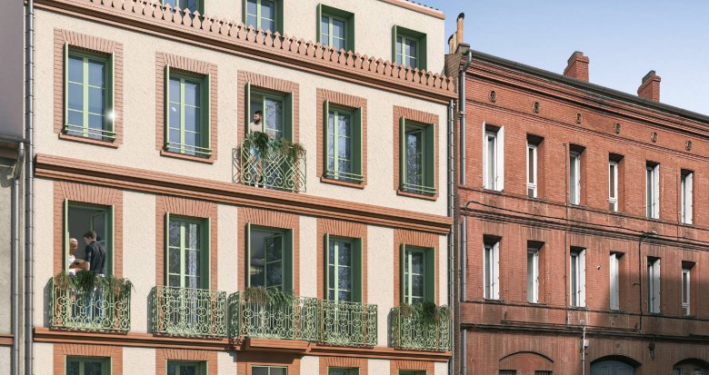 Achat / Vente immobilier neuf Toulouse Déficit Foncier au cœur quartier Marengo (31000) - Réf. 10989