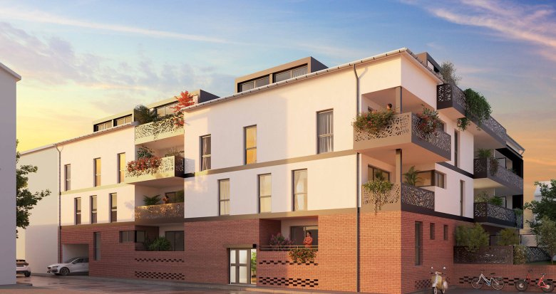 Achat / Vente immobilier neuf Toulouse entre métro St Cyprien et la Prairie des Filtres (31000) - Réf. 6861
