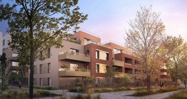 Achat / Vente immobilier neuf Toulouse proche du Métro Jolimont (31000) - Réf. 6389