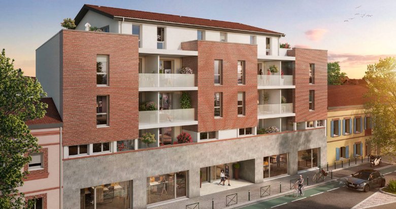 Achat / Vente immobilier neuf Toulouse proche métro Barrière de Paris (31000) - Réf. 7648