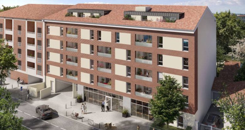 Achat / Vente immobilier neuf Toulouse quartier des Minimes – Barrière de Paris (31000) - Réf. 6394