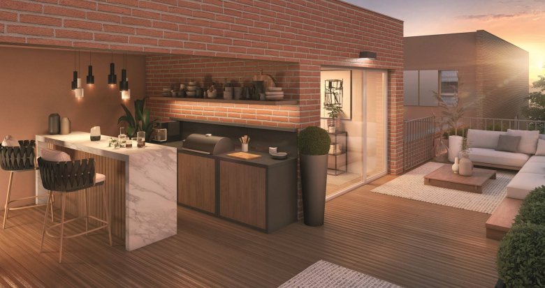 Achat / Vente immobilier neuf Toulouse quartier Faubourg Malepère (31000) - Réf. 7829