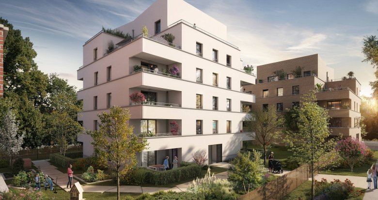 Achat / Vente immobilier neuf Toulouse quartier Faubourg Malepère proche des commodités (31000) - Réf. 7810