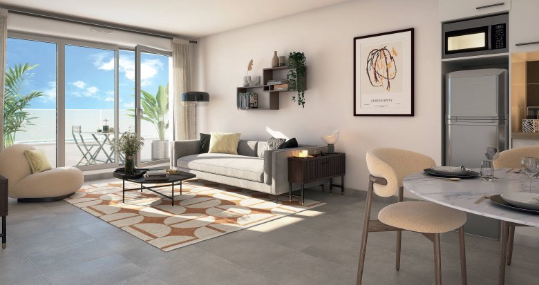 Achat / Vente immobilier neuf Toulouse quartier La Maourine à 750m du métro B (31000) - Réf. 12578