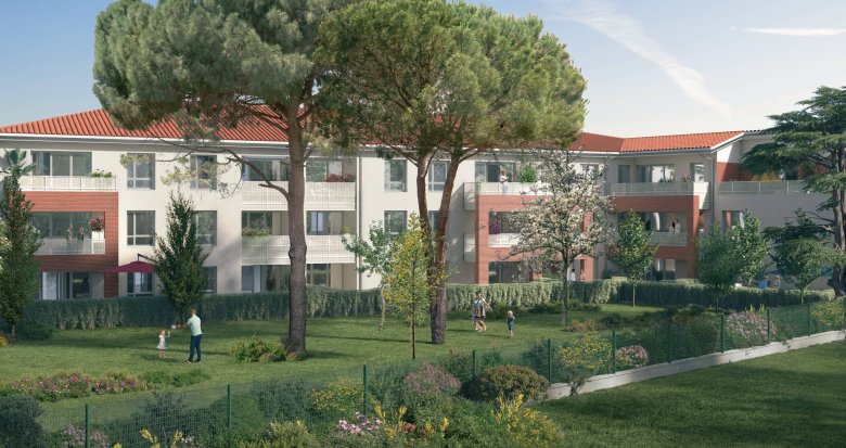 Achat / Vente immobilier neuf Toulouse quartier La Maourine à 750m du métro B (31000) - Réf. 12578