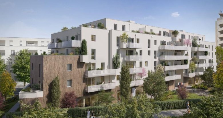 Achat / Vente immobilier neuf Toulouse quartier Minimes au pied du métro Barrière de Paris (31000) - Réf. 8137