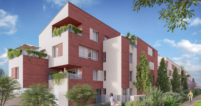 Achat / Vente immobilier neuf Toulouse quartier Raynal proche commerces et parc (31000) - Réf. 7321