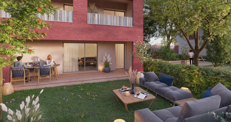 Achat / Vente immobilier neuf Toulouse quartier Raynal proche commerces et parc (31000) - Réf. 7321