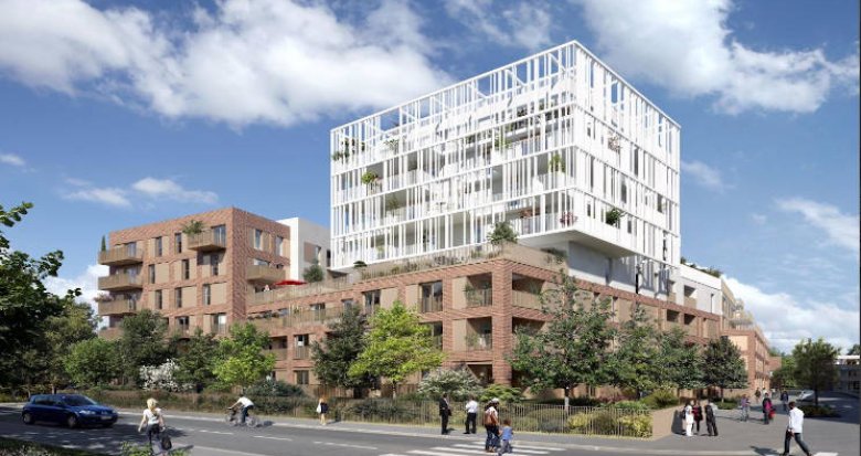 Achat / Vente immobilier neuf Toulouse quartier Roseraie proche métro (31000) - Réf. 4612